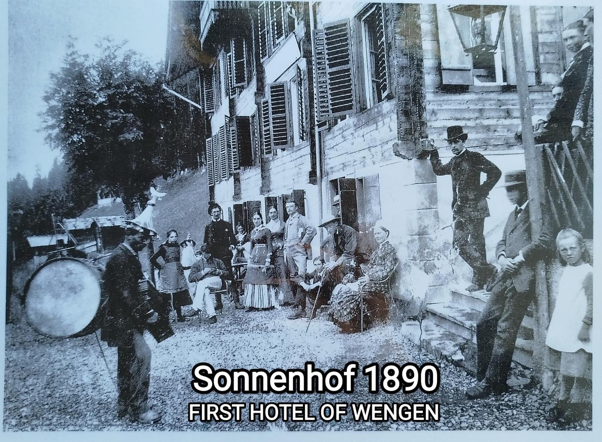 Sonnenhof Wengen - First Hotel Of Wengen Bagian luar foto